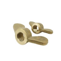 Bafang hardware factory brass butterfly wing lock nut nuts and bolts of DIN315