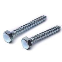 screws fasteners manufacturers steel zinc high quality wood coach lag screw DIN571