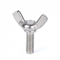 Hardware fasteners oem stainless steel A2 carbon metal butterfly wing thumb bolts screws DIN316