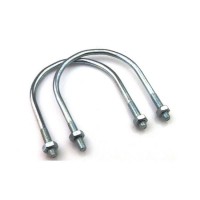 Hardware fasteners manufacturers u bolt zinc hot dip galvanized bolts with nut washer clamp