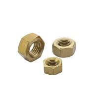 Haiyan bafang fasteners hardware hex brass nut nuts and bolts washer DIN934