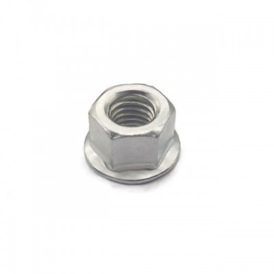 Haiyan bafang oem odm customized thick hex head  flange cap nut